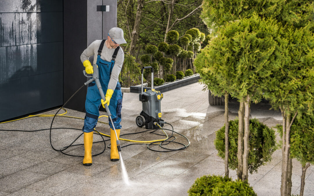How to clean concrete surfaces effectively with a high-pressure cleaner
